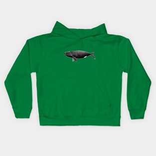 Northern right whale Kids Hoodie